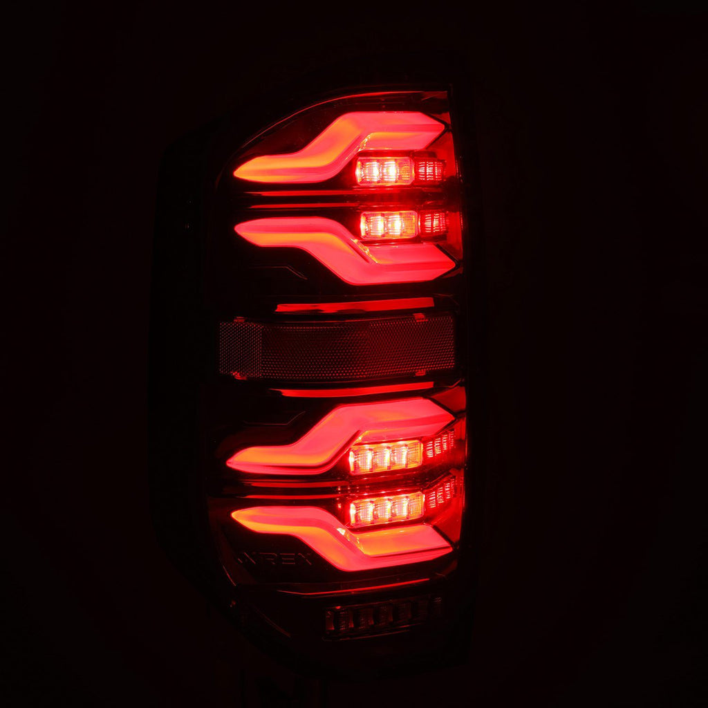 AlphaRex LED Taillights Black 672040