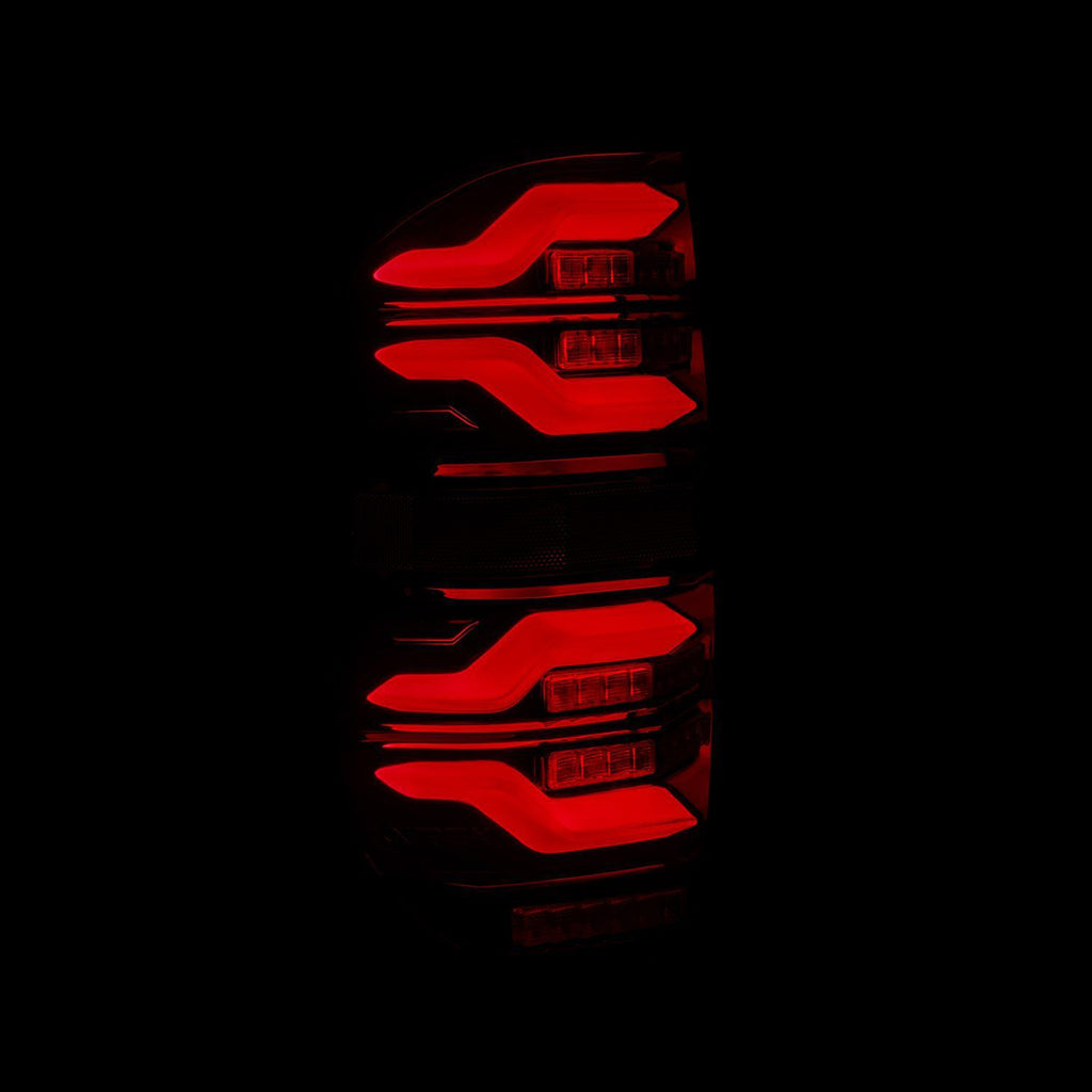 AlphaRex LED Taillights Black-Red 672050