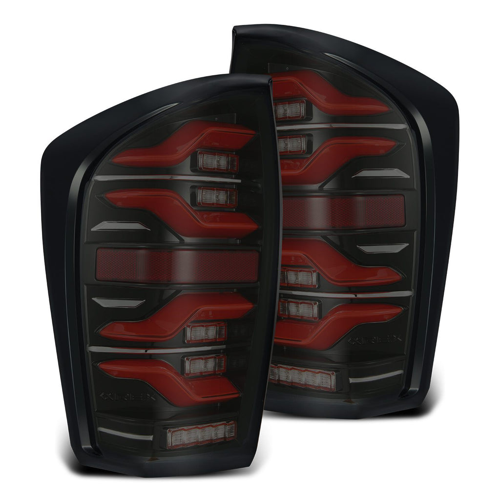 AlphaRex LED Taillights Black-Red 680000