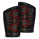 AlphaRex LED Taillights Black-Red 680000