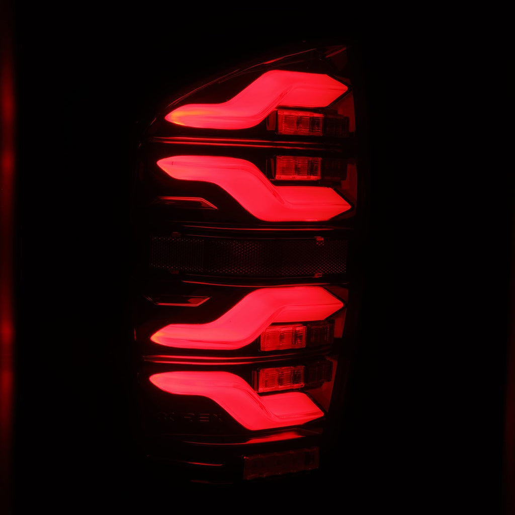 AlphaRex LED Taillights Black-Red 680000