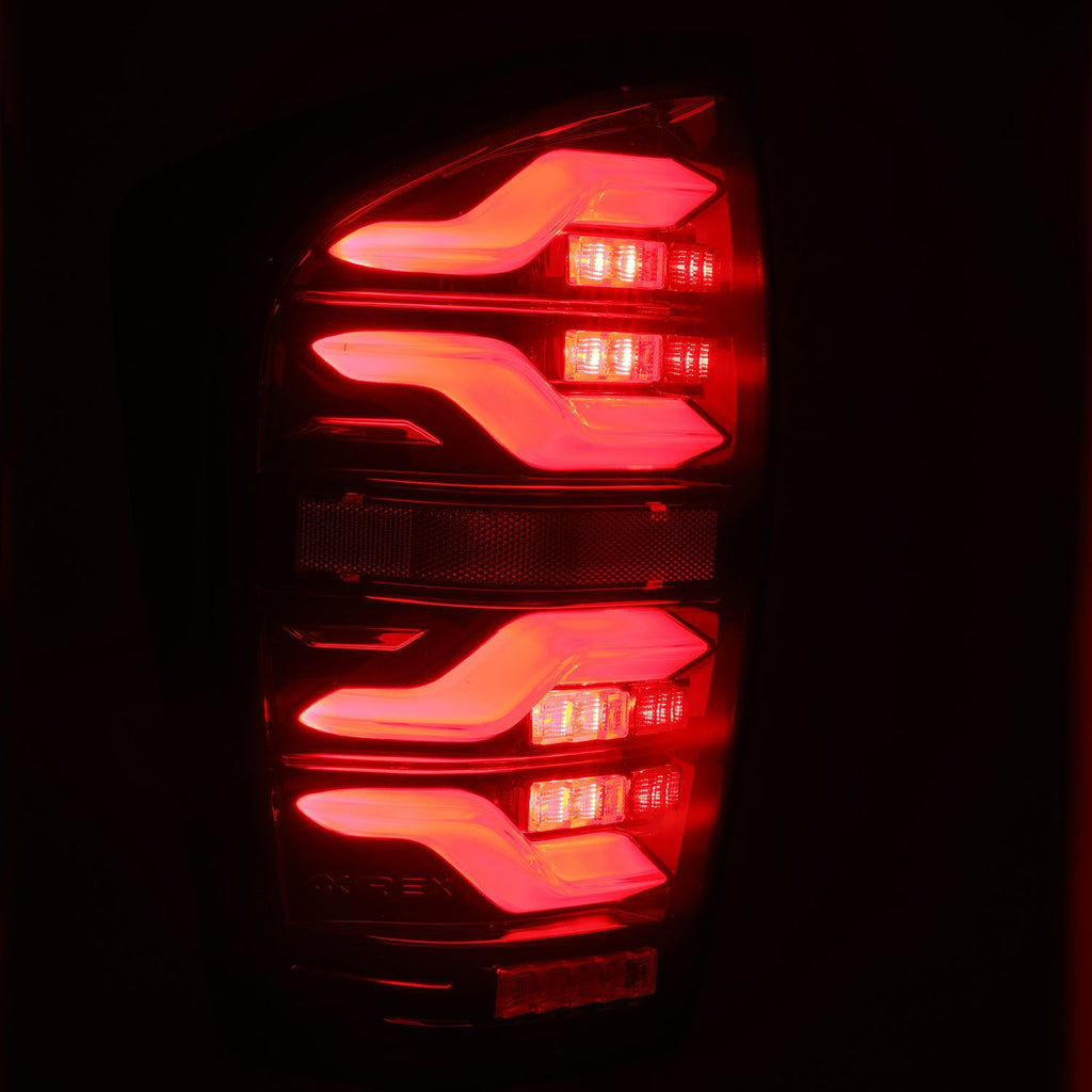 AlphaRex LED Taillights Black-Red 680000