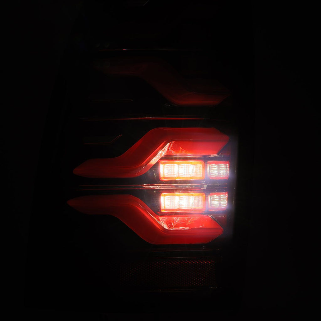 AlphaRex LED Taillights Black-Red 680070