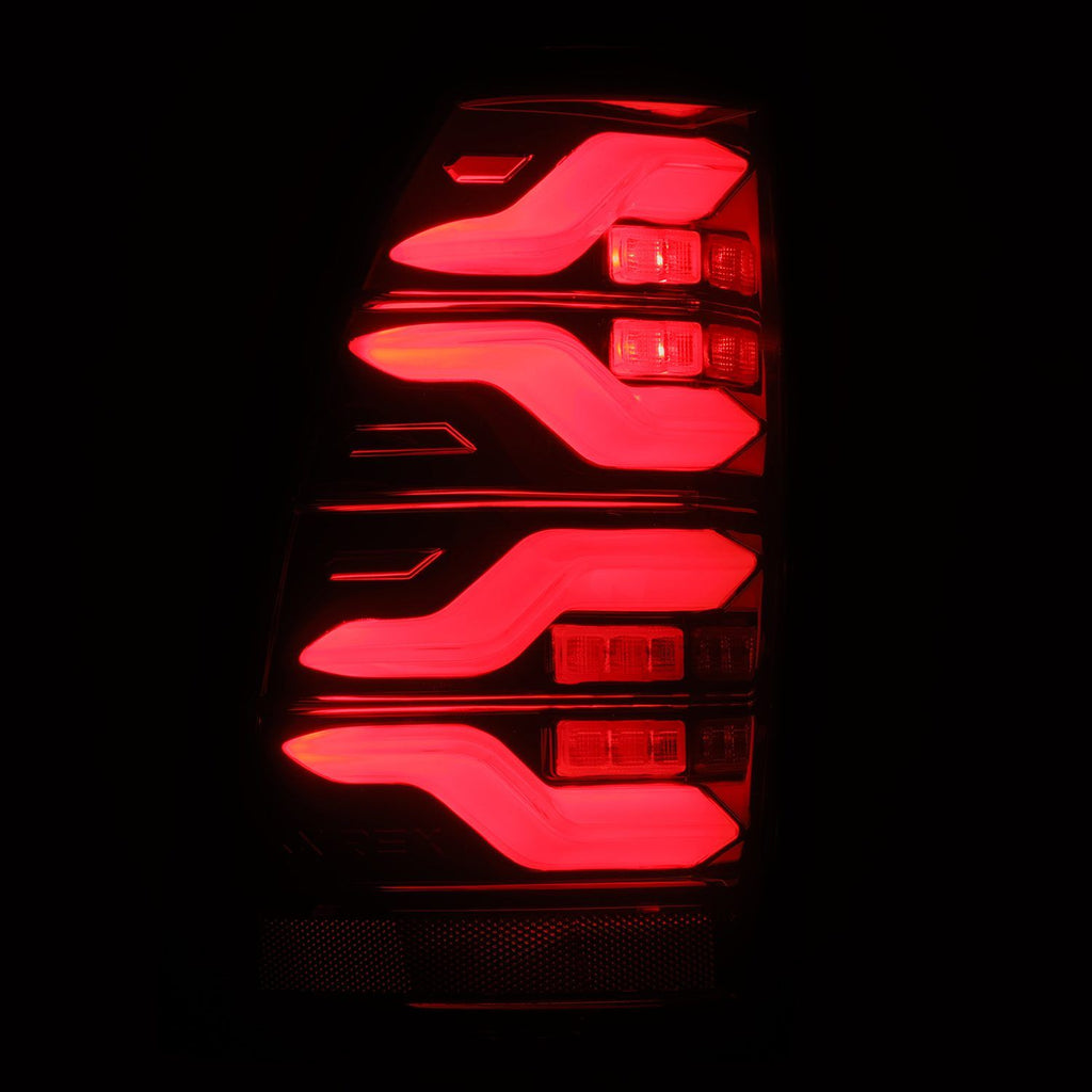 AlphaRex LED Taillights Black-Red 680070