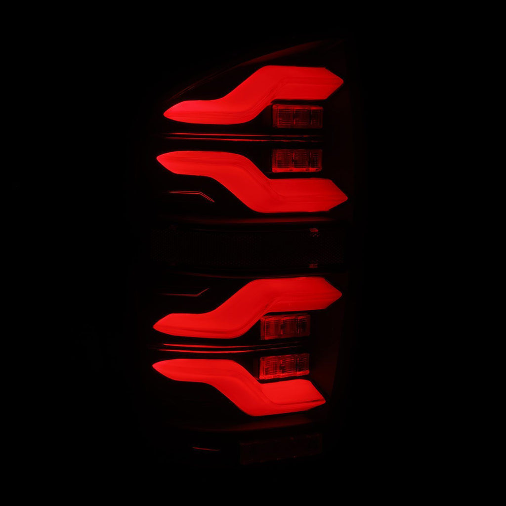 AlphaRex LED Taillights Black 680090