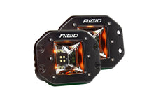 Load image into Gallery viewer, Rigid Industries RADIANCE SCENE AMBER BACKLIGHT FLUSH MOUNT PAIR 68214