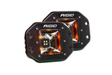 Rigid Industries RADIANCE SCENE AMBER BACKLIGHT FLUSH MOUNT PAIR 68214