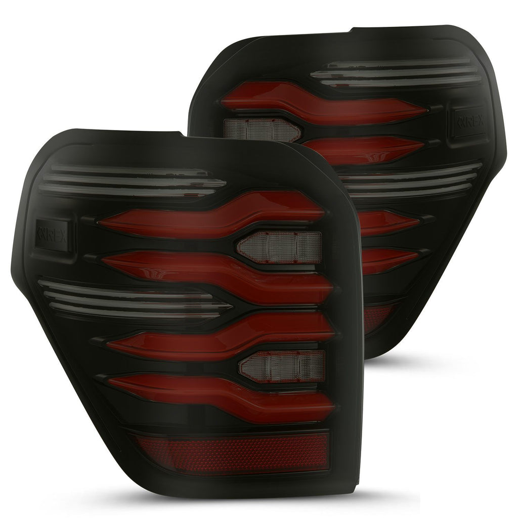 AlphaRex LED Taillights Black-Red 690050