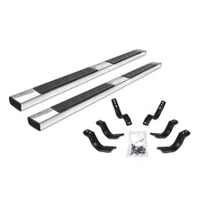 Load image into Gallery viewer, Big Country Truck Accessories 3962169876 - 6 WIDESIDER Platinum Side Bars With Mounting Bracket Kit - Polished Stainless Steel