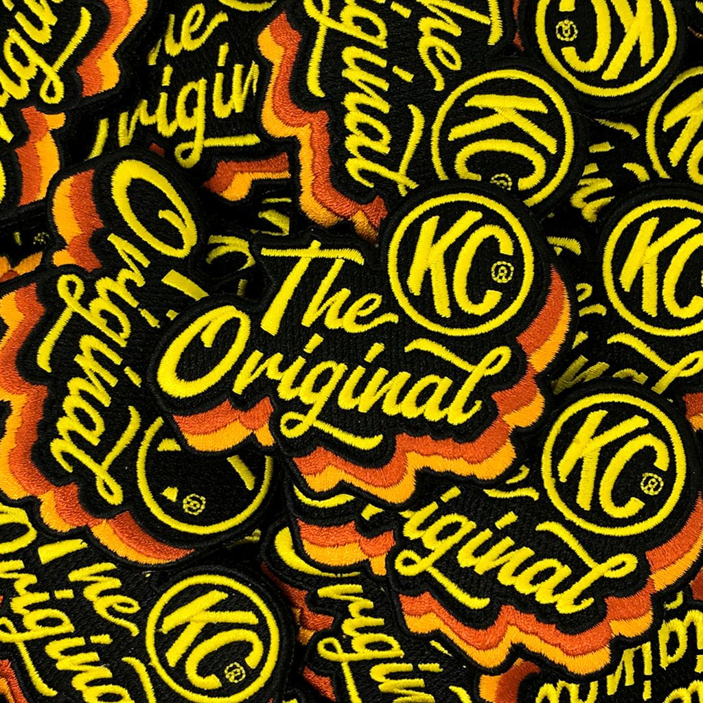 KC The Original 50th Anniversary Patch - Die-Cut