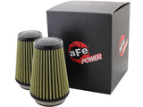 Advanced FLOW Engineering Magnum FORCE Intake Replacement Air Filter w/Pro GUARD 7 Media (Pair) 72-90069M