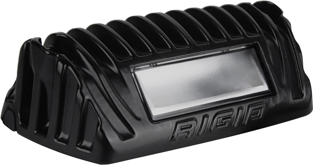 Rigid Industries RIGID 1x2 65 Degree DC LED Scene Light; Black Housing Single 86610