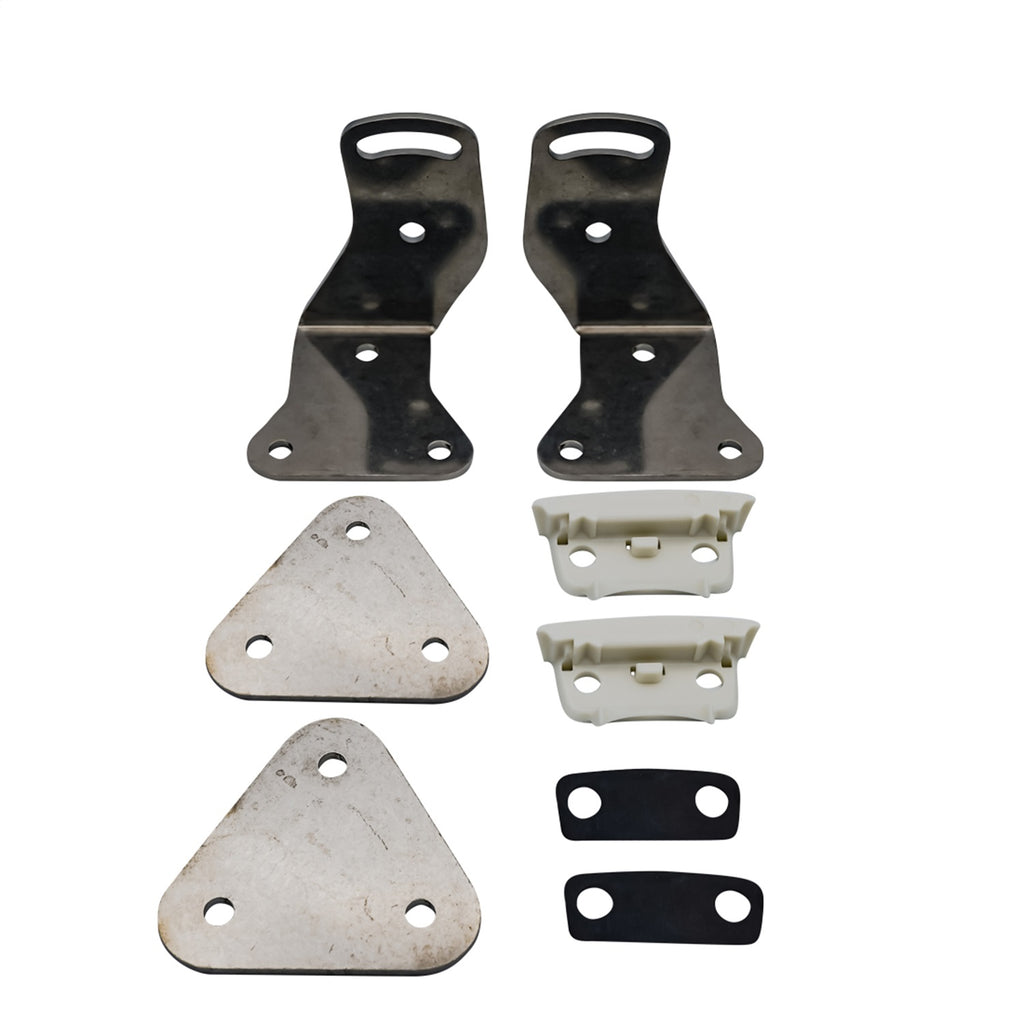 Rigid Industries RIGID RDS-Series Hardware Kit Including Brackets and Bushings; White Single 877213