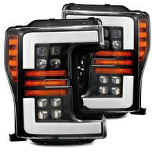 Load image into Gallery viewer, AlphaRex-LED Projector Headlights Plank Style Design Gloss Black