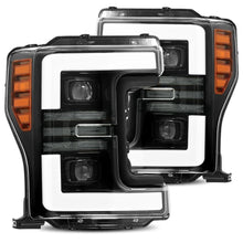 Load image into Gallery viewer, AlphaRex Projector Headlights Plank Style Design Gloss Black 880108