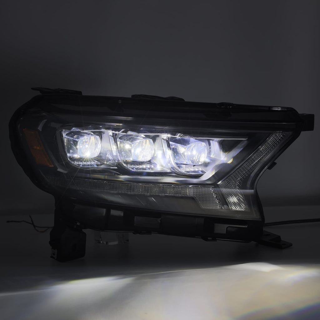 AlphaRex-LED Projector Headlights in Alpha-Black