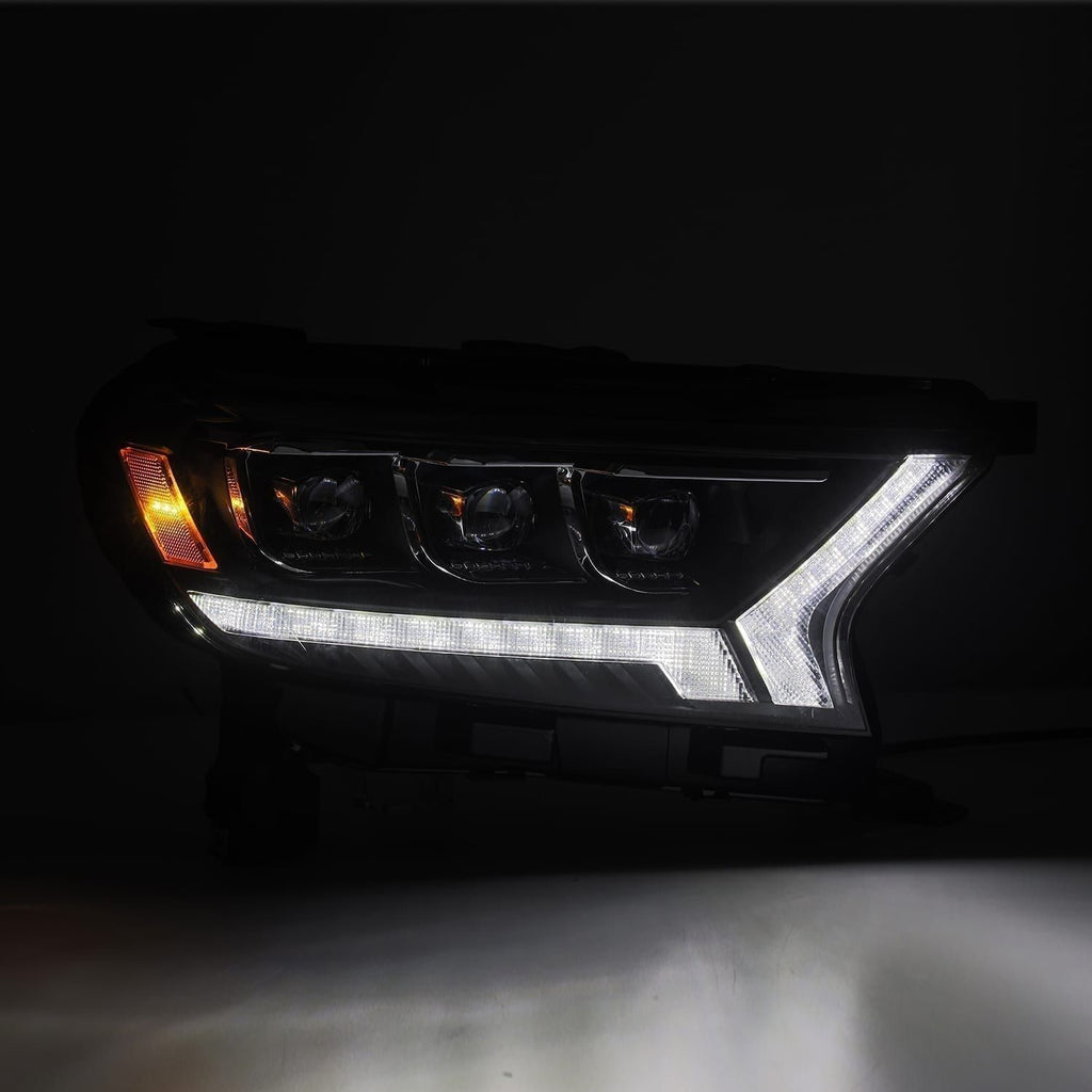 AlphaRex-LED Projector Headlights in Alpha-Black