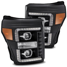 Load image into Gallery viewer, AlphaRex-LED Projector Headlights Plank Style Design Black