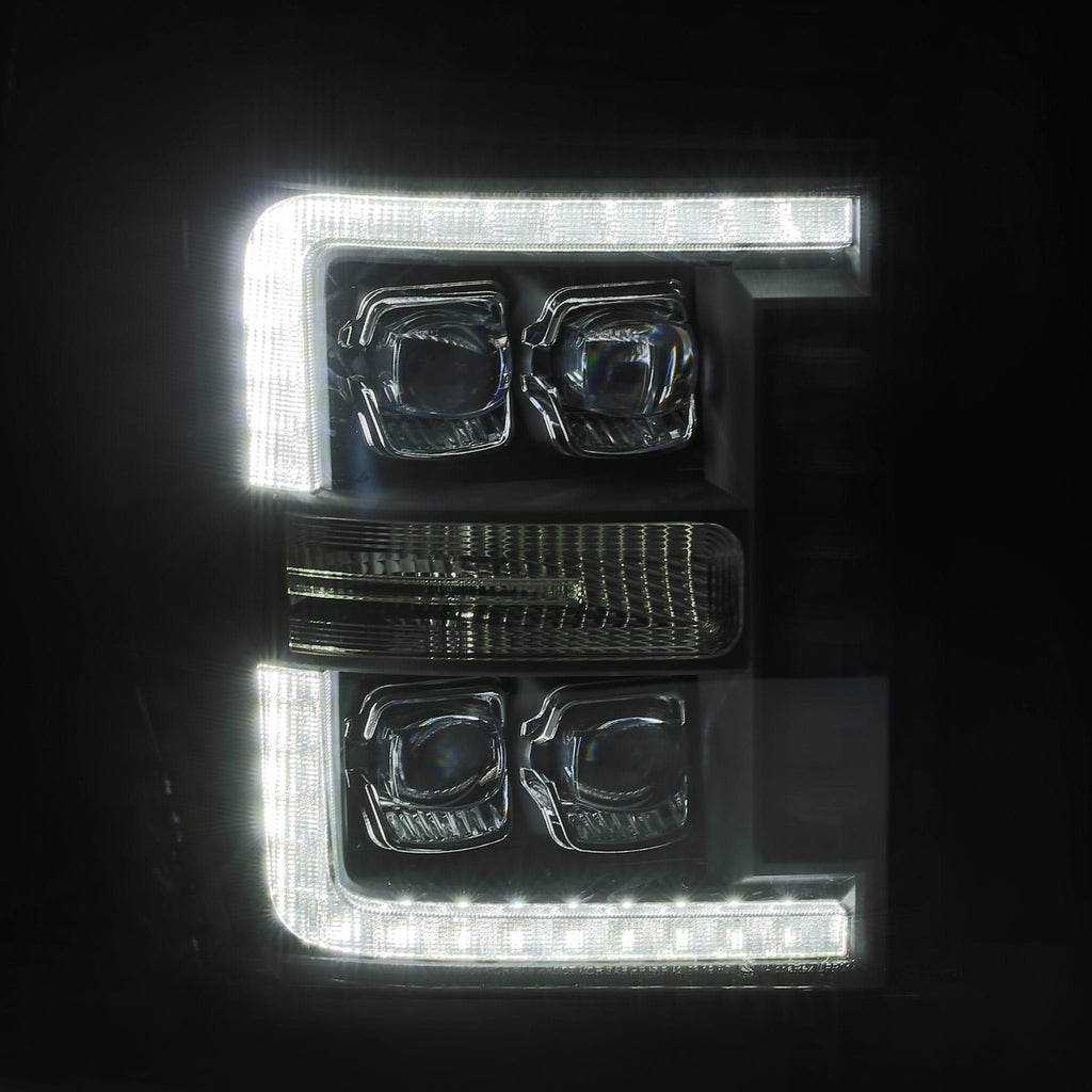 AlphaRex LED Projector Headlights in Chrome 880148