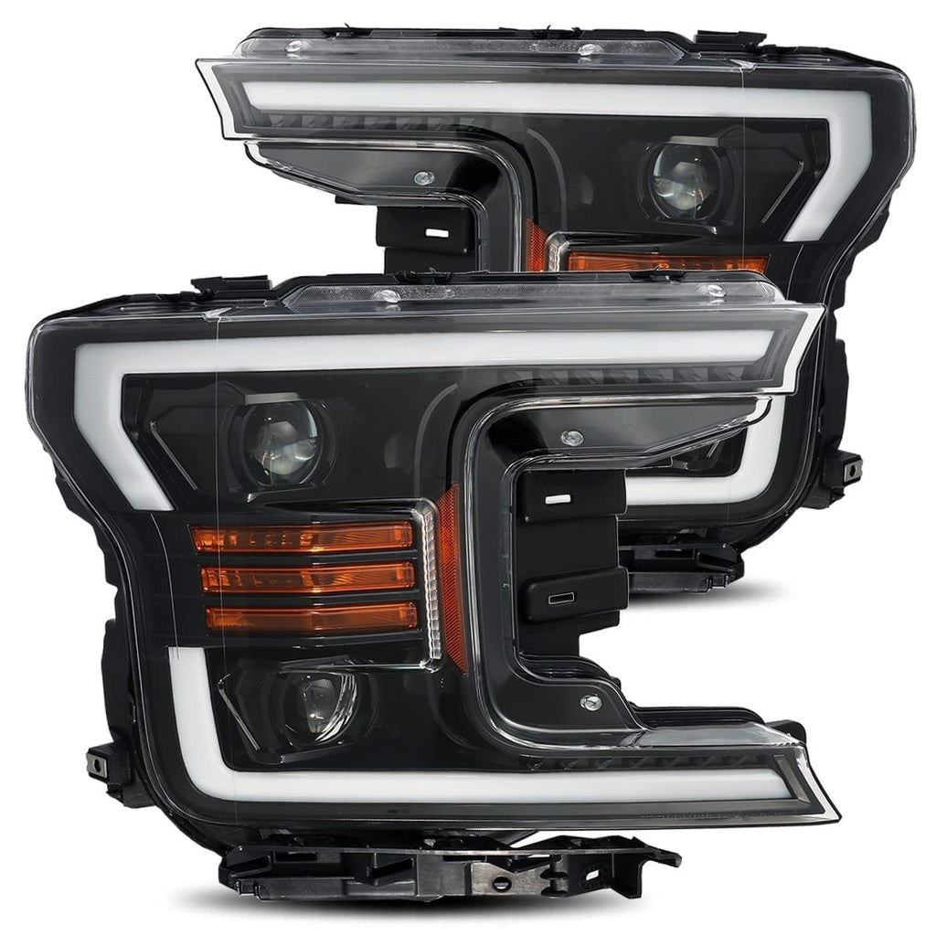 AlphaRex Projector Headlights Jet Black 880174