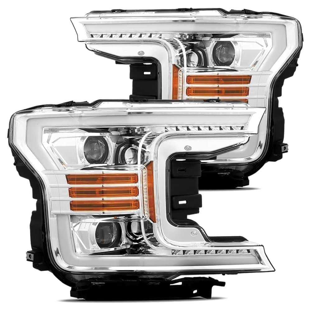 AlphaRex Projector Headlights Chrome 880175