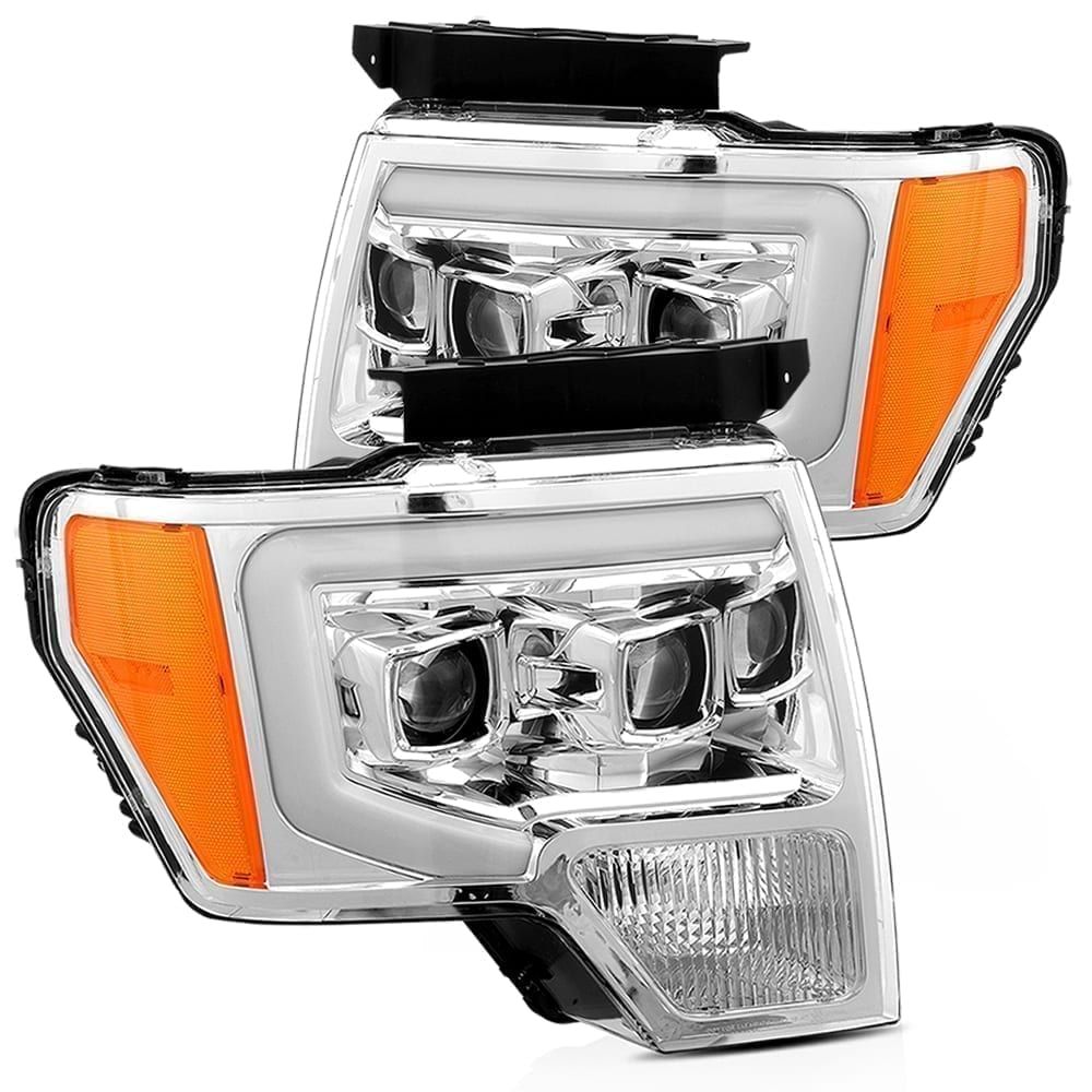 AlphaRex Projector Headlights Chrome 880178