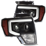 AlphaRex Projector Headlights Black 880179