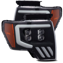 Load image into Gallery viewer, AlphaRex LED Projector Headlights Plank Style Design Black 880192