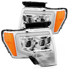 Load image into Gallery viewer, AlphaRex Projector Headlights Plank Style Design Chrome 880200