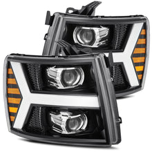 Load image into Gallery viewer, AlphaRex Projector Headlights Plank Style Design Gloss Black 880206