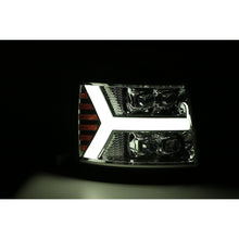 Load image into Gallery viewer, AlphaRex LED Projector Headlights Plank Style Design Chrome 880207