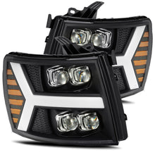 Load image into Gallery viewer, AlphaRex LED Projector Headlights Plank Style Design Black 880209