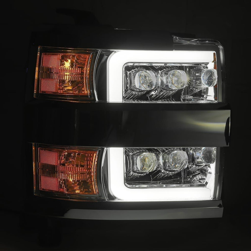 AlphaRex LED Projector Headlights in Black 880227