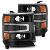 AlphaRex Projector Headlights Black 880234