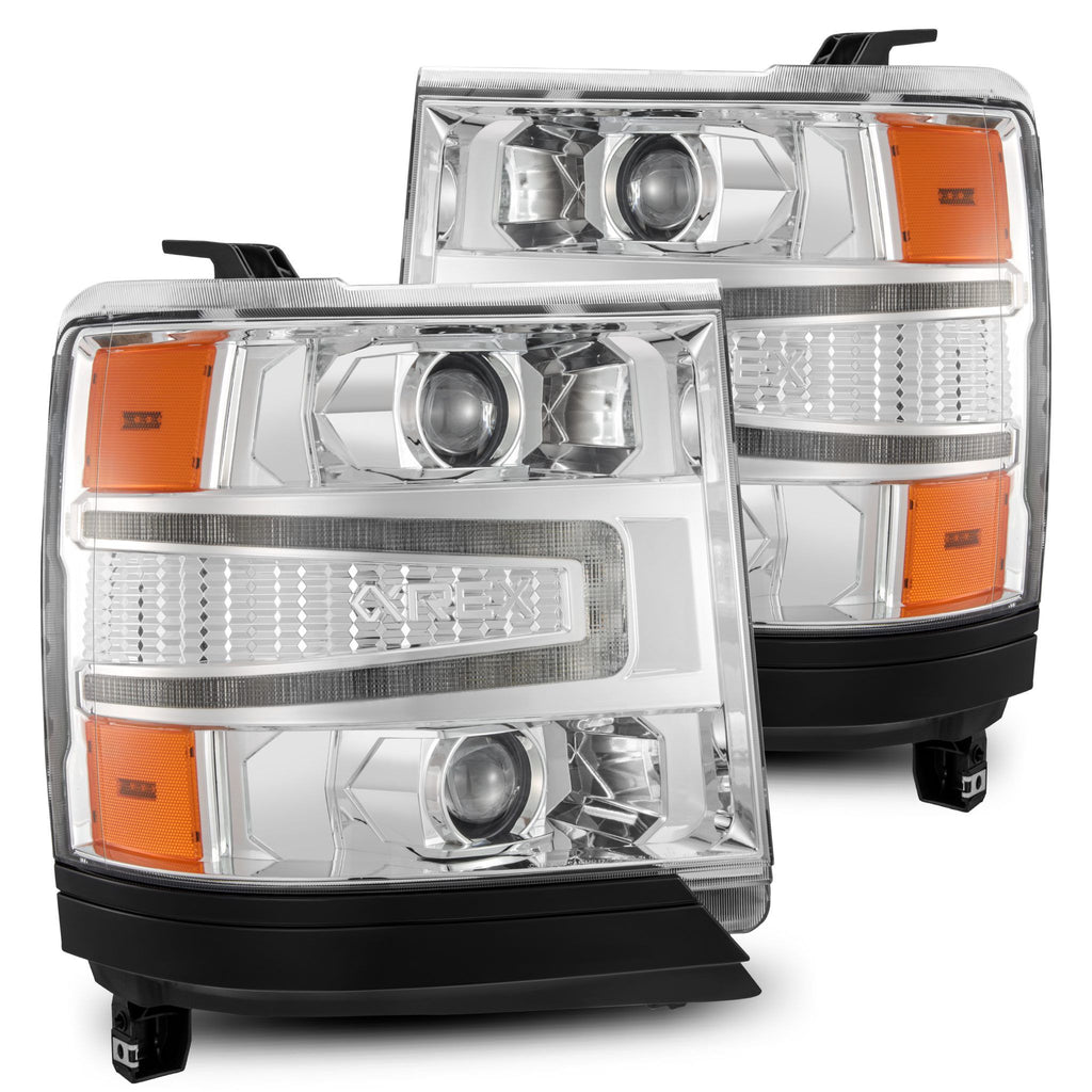 AlphaRex Projector Headlights Chrome 880235