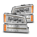 AlphaRex Projector Headlights Chrome 880255