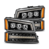 AlphaRex Projector Headlights Black 880256