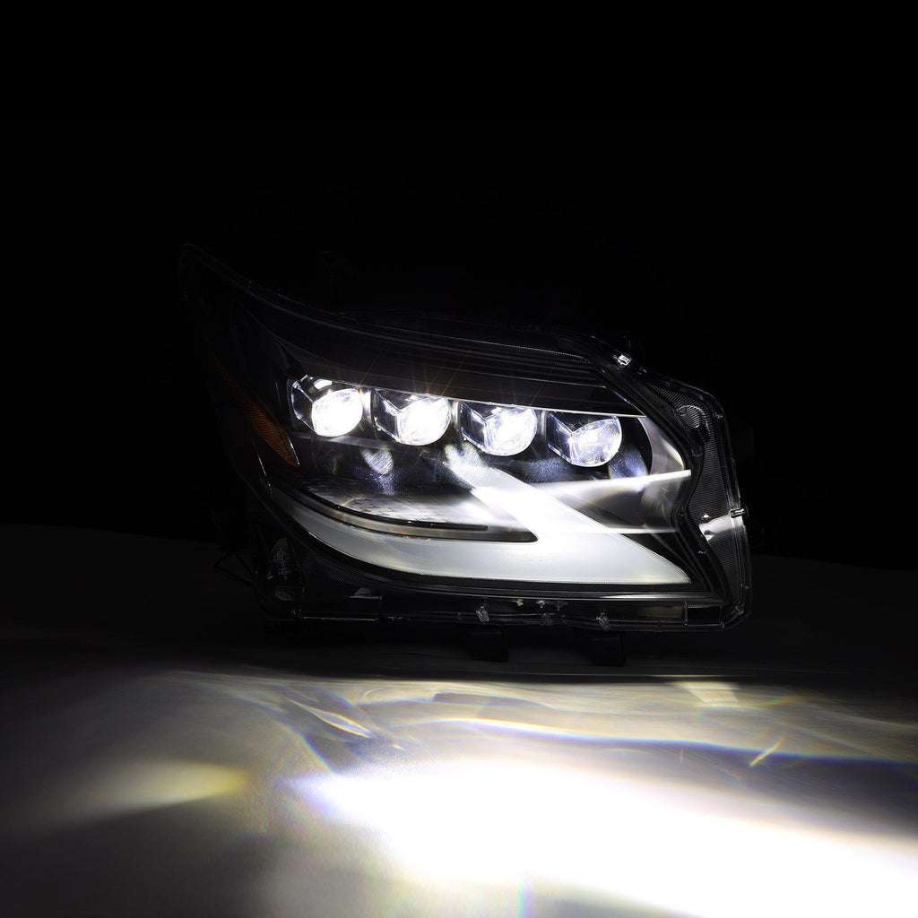 AlphaRex LED Projector Headlights in Black 880300