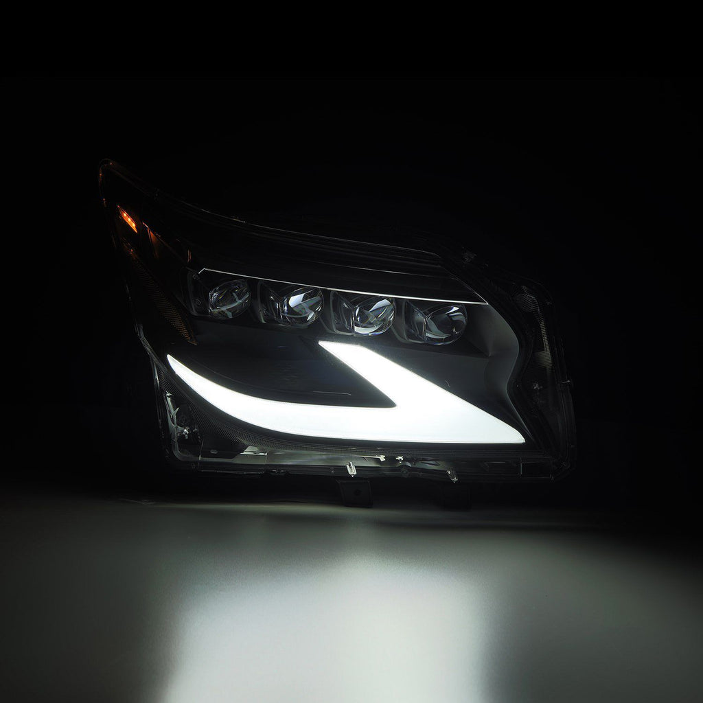 AlphaRex LED Projector Headlights in Black 880300