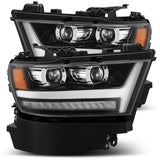 AlphaRex-Projector Headlights Plank Style Design Jet Black