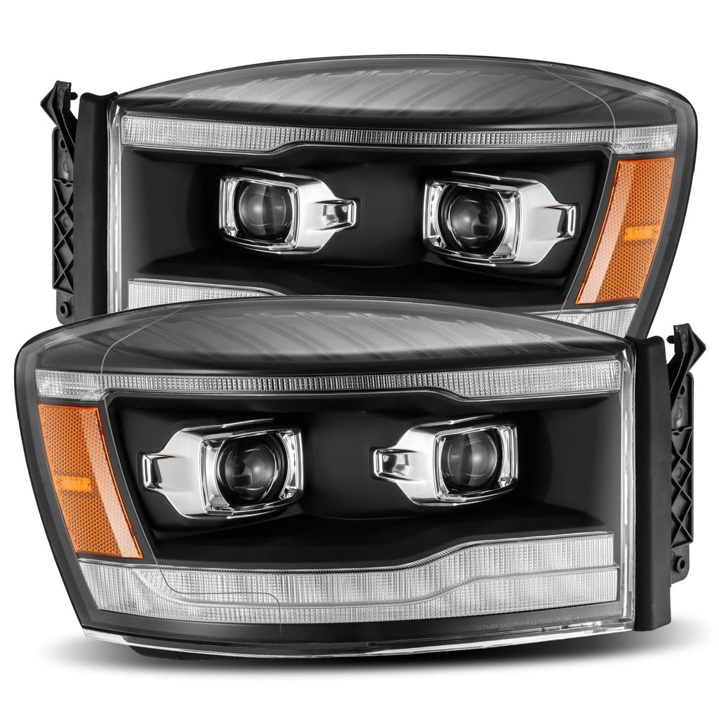 AlphaRex Projector Headlights Black 880532