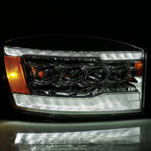 Load image into Gallery viewer, AlphaRex LED Projector Headlights in Chrome 880537