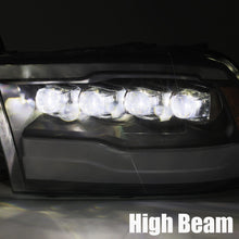 Load image into Gallery viewer, AlphaRex LED Projector Headlights Plank Style Design Midnight Black 880541