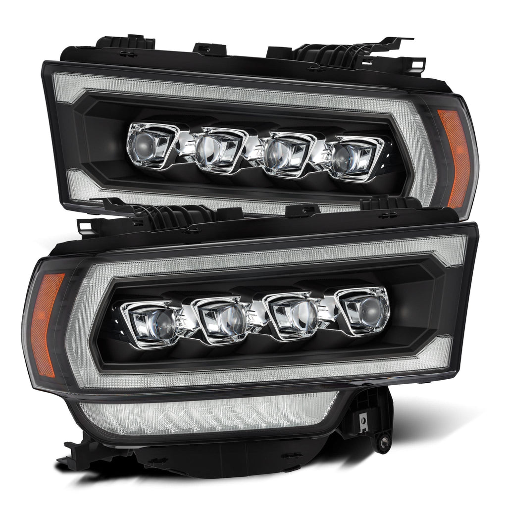 AlphaRex LED Projector Headlights in Black 880553