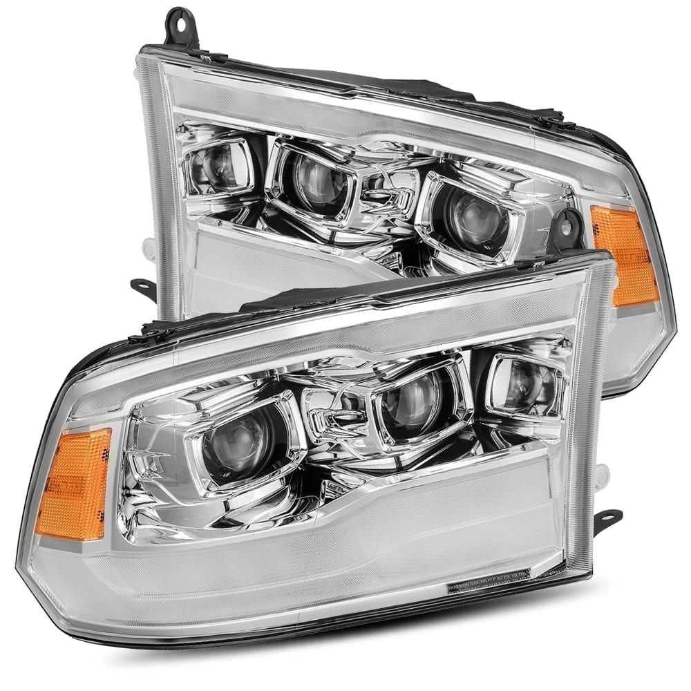 AlphaRex Projector Headlights Plank Style Design Chrome 880598