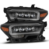 AlphaRex LED Projector Headlights Plank Style Design Black 880707