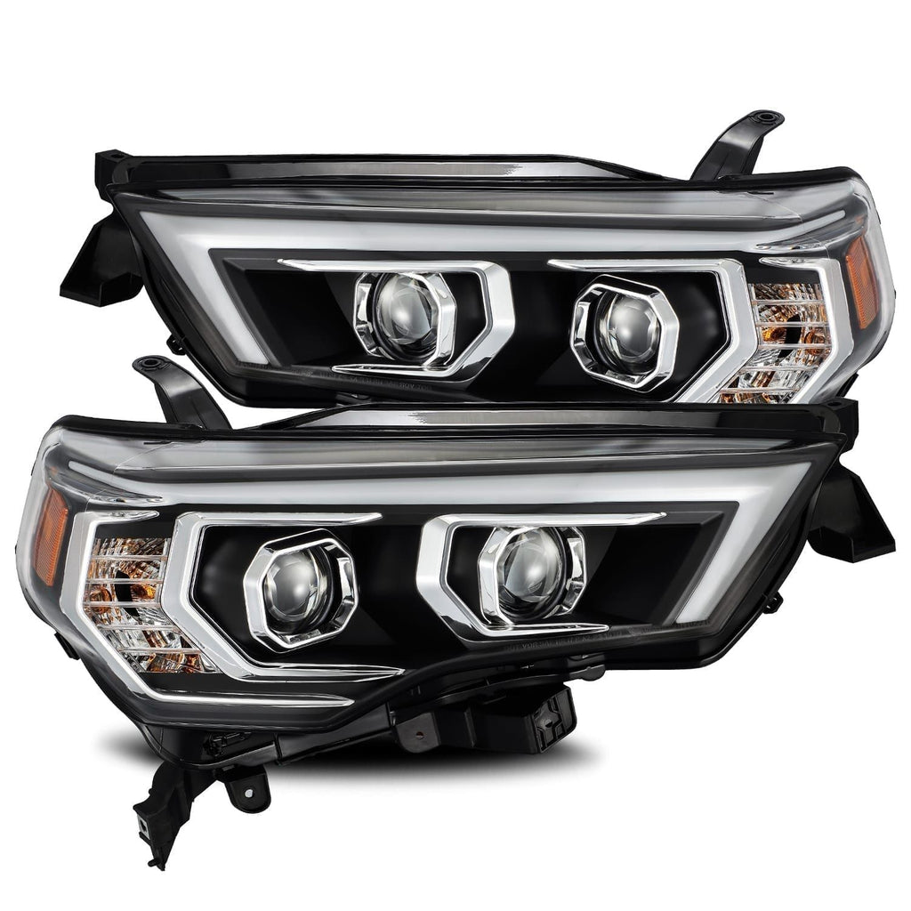 AlphaRex LED Projector Headlights Plank Style Design Black 880722