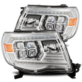 AlphaRex LED Projector Headlights in Chrome 880743