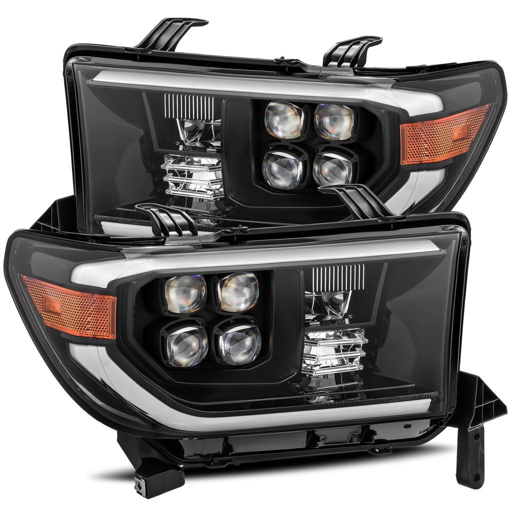 AlphaRex LED Projector Headlights in Jet Black 880747