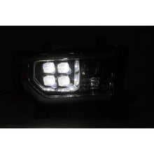 Load image into Gallery viewer, AlphaRex LED Projector Headlights in Jet Black 880747